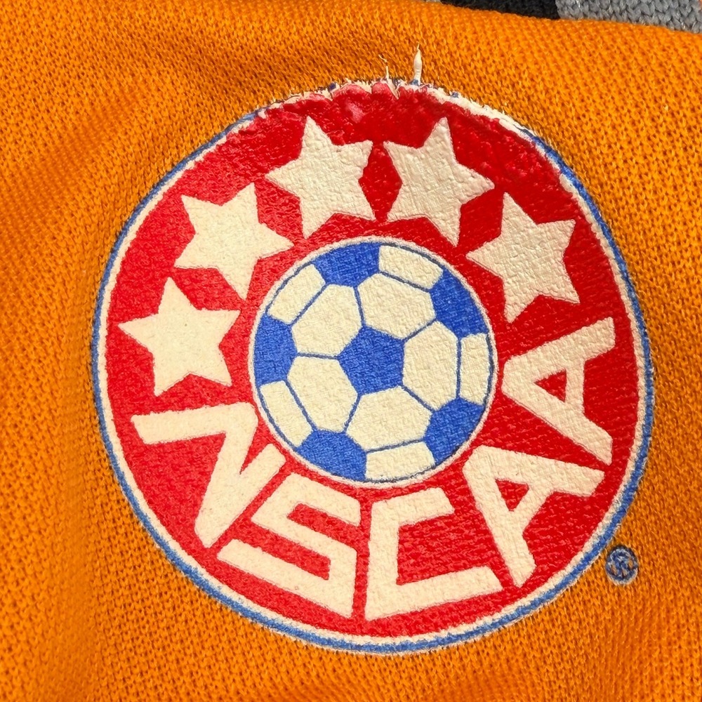 Adidas McDonalds All-American Soccer Goalkeeper Jersey Mens Orange Signed #1 L - Picture 5 of 13